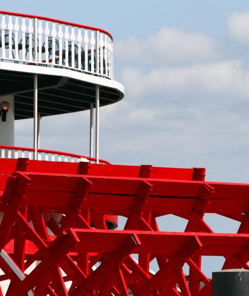 Red Paddle Boat Cropped Edited